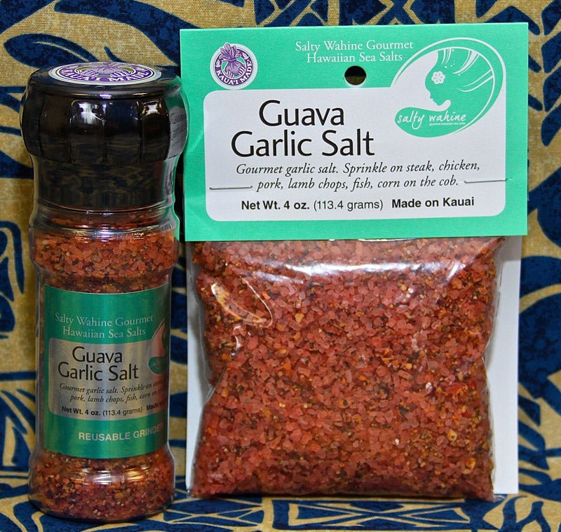 Salty Wahine Gourmet Sea Salt, Black Lava - 4 oz